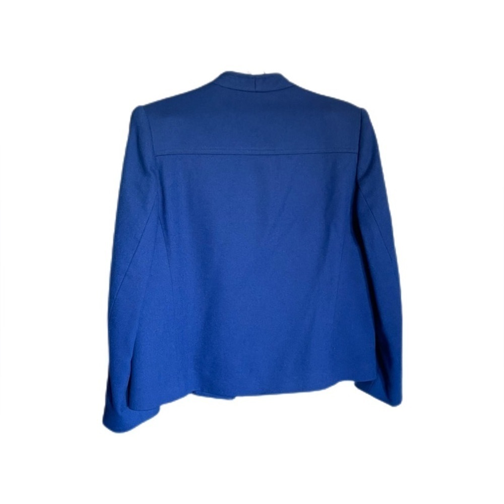 Vintage Celeste Sport Blue Open Blazer 100% Wool Women’s 8 - Picture 2 of 12